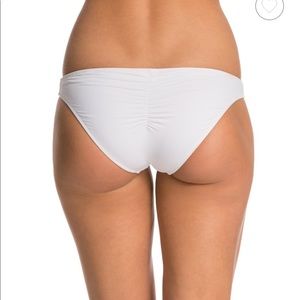 Rhythm White My Beach Bikini Bottom Size Small
